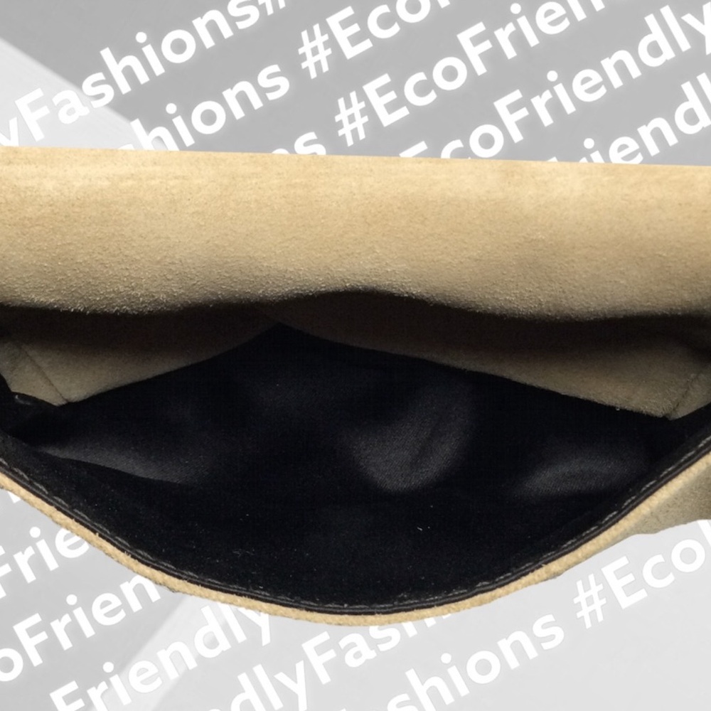 YVES SAINT LAURENT BEIGE LEATHER MOMBASA BAG - Picture 9 of 9